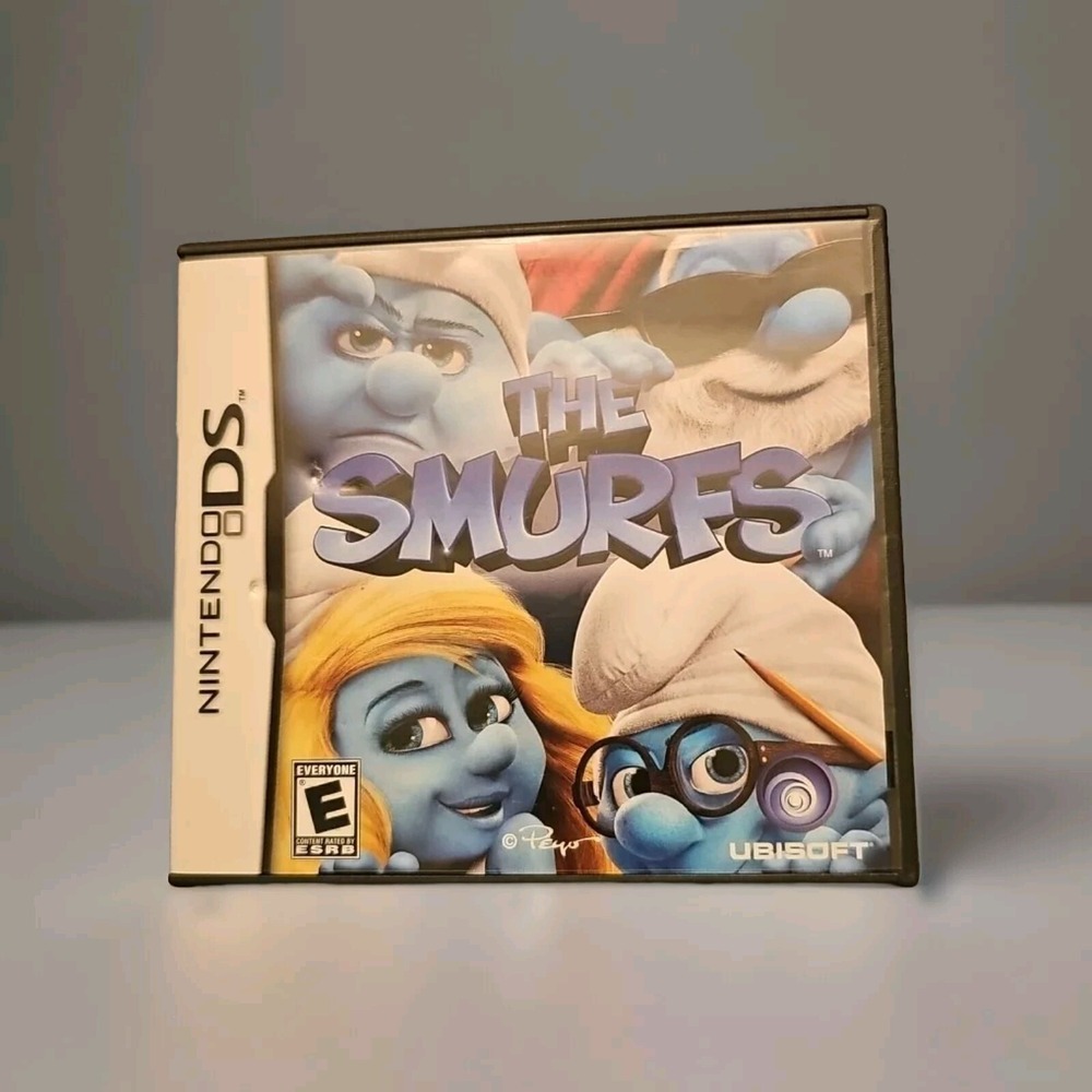Nintendo DS The Smurfs - Complete in Box w/ Manual